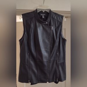 Kenneth Cole Collection, Genuine Buttery Soft Leather, Black size Large